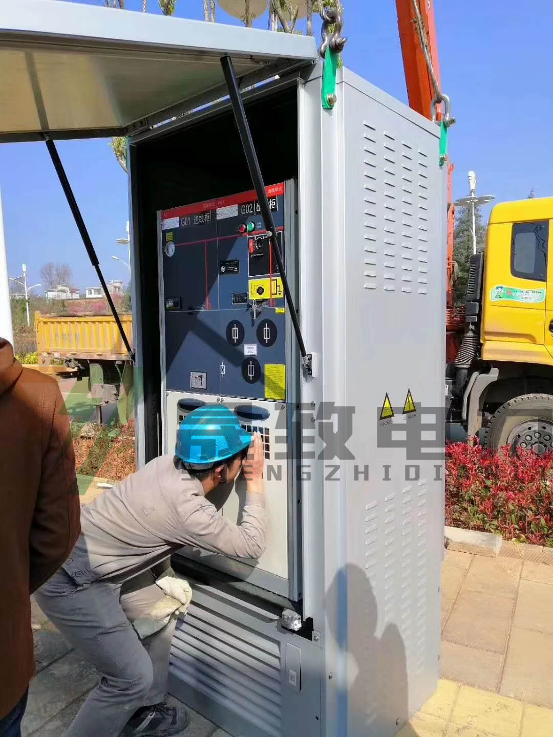 景觀式地埋箱變安裝